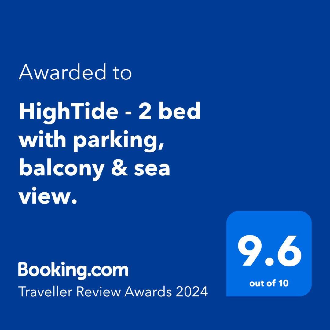 Hightide - 2 Bed With Parking, Balcony & Sea View. Apartment Swanage Exterior foto